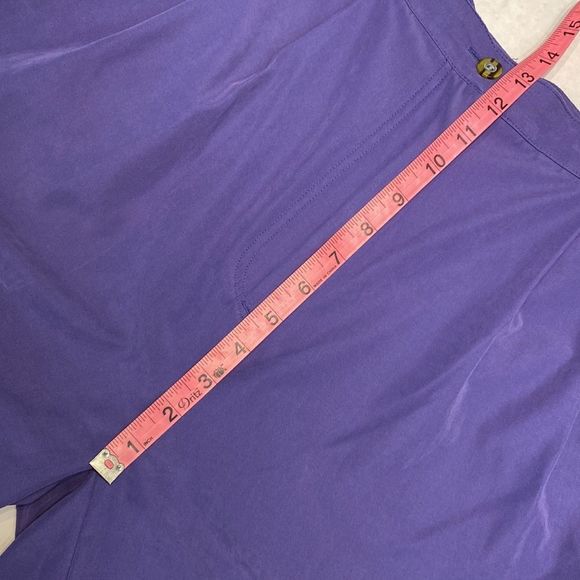 Jamie Sadock Golf Shorts Size 14 Purple Long Modest - Picture 8 of 10